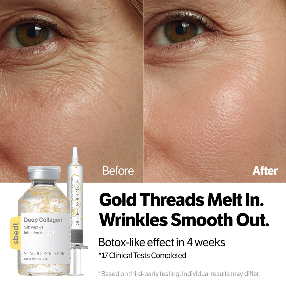 chokchok-skincare | Deep Collagen Silk Peptide Serum Ampoule