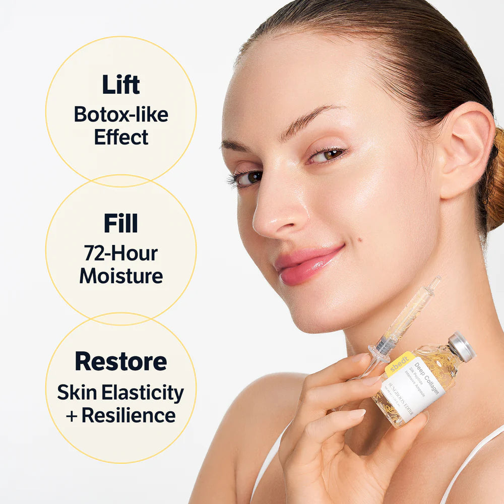 chokchok-skincare | Deep Collagen Silk Peptide Serum Ampoule