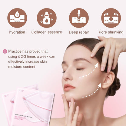 Pink Collagen Gel Jelly Mask